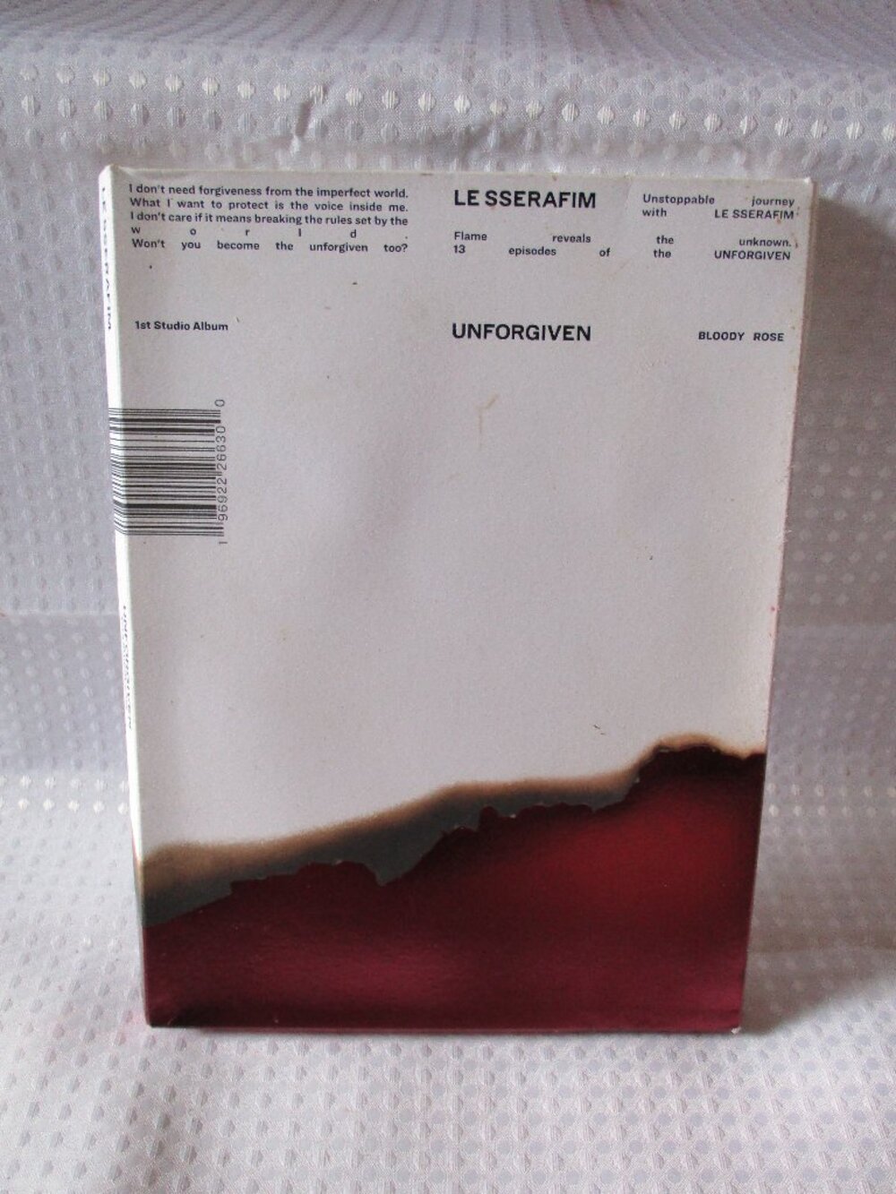 Opened Unforgiven 1st Studio Album Dewy Vol.1 Sage Version - Cover Has Staining